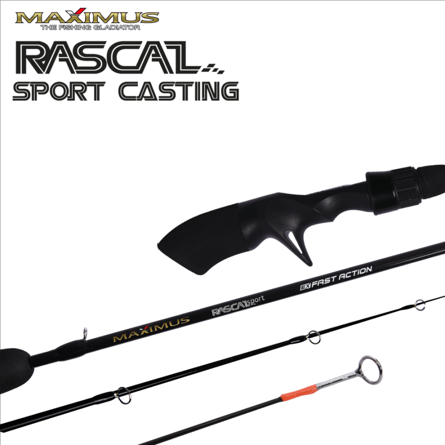 Зимняя удочка Maximus Rascal Sport-C Casting 302M длина 75 см тест до 30 гр