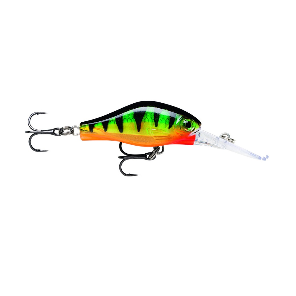 Воблер Rapala Shadow Rap Fat Jack SDRFJ04 P 4 см 4 гр заглубление  до 3 м