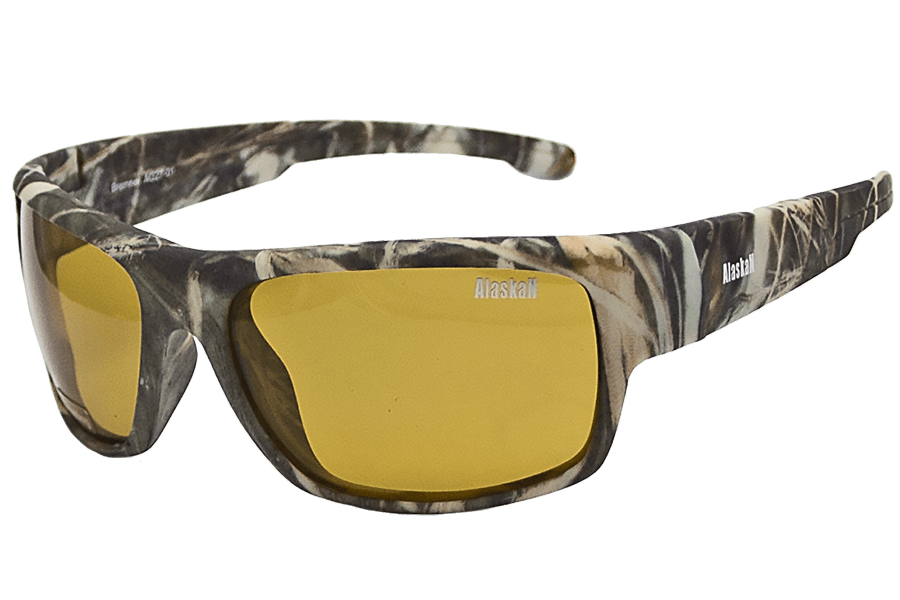 Поляризационные очки для рыбалки Alaskan AG27-01 Bremner желтые