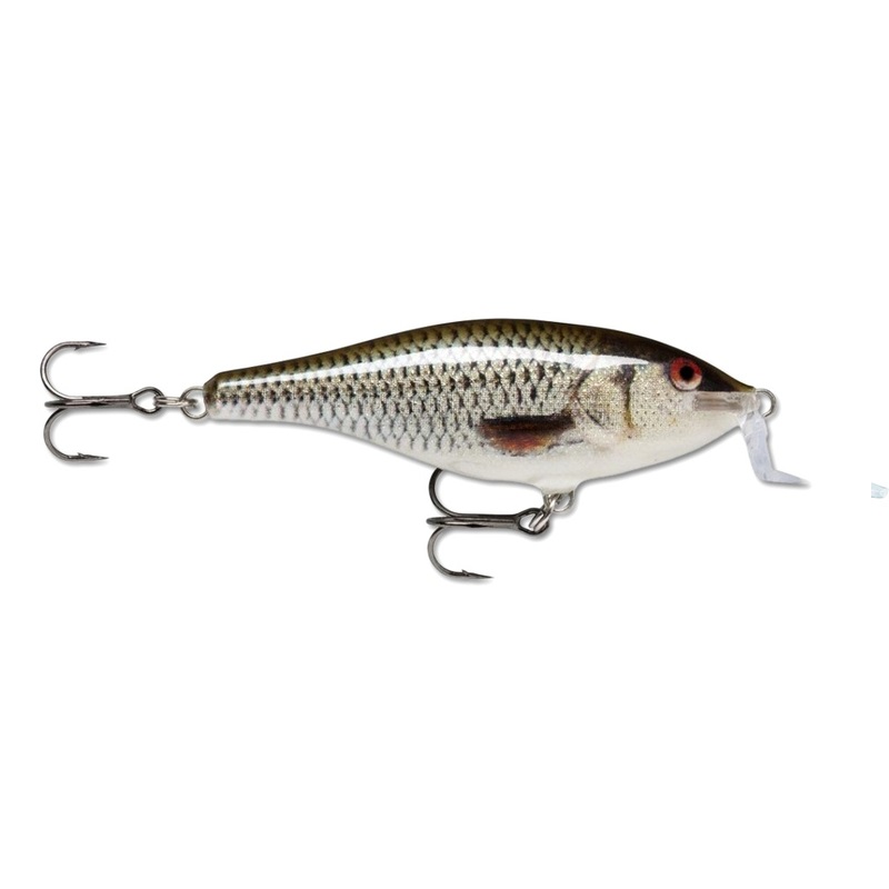 Воблер Rapala Shallow Shad Rap SSR07 ROL 7 см 7 гр заглубление 1,2-1,8 м