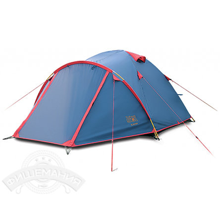 Палатка Sol Camp 3 синий