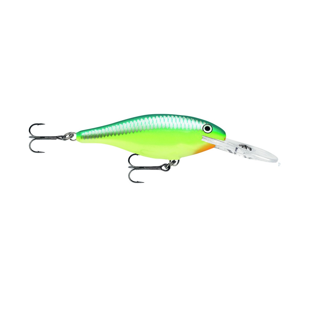 Воблер Rapala Shad Rap SR08 CRSD 8 см 11 гр заглубление 1,5-3,3 м