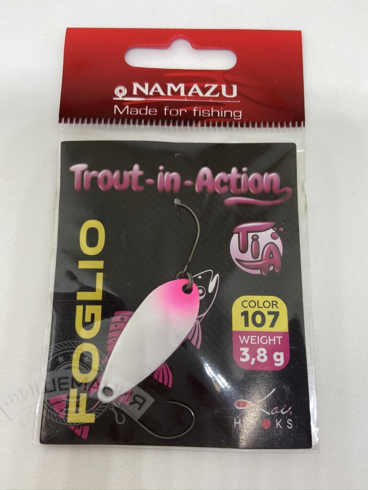 Блесна форелевая Namazu Pro TiA Foglio 2.5 гр 107/200