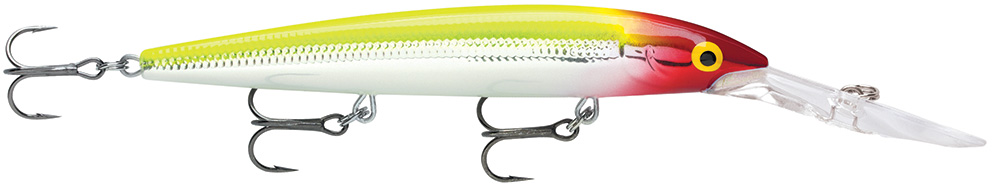 Воблер Rapala Downdeep Husky Jerk DHJ14 CLN 14 см 23 гр заглубление  4,4-5,5 м