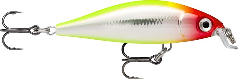 Воблер Rapala X-Light Minnow FNM05 CLN 05 см 4 гр заглубление 0,6-0,9 м