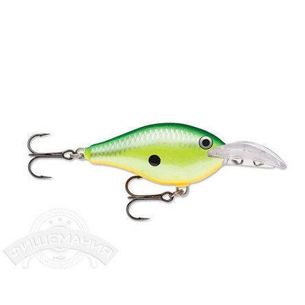 Воблер Rapala Scatter Rap Crank Deep DSCRC05-RTA