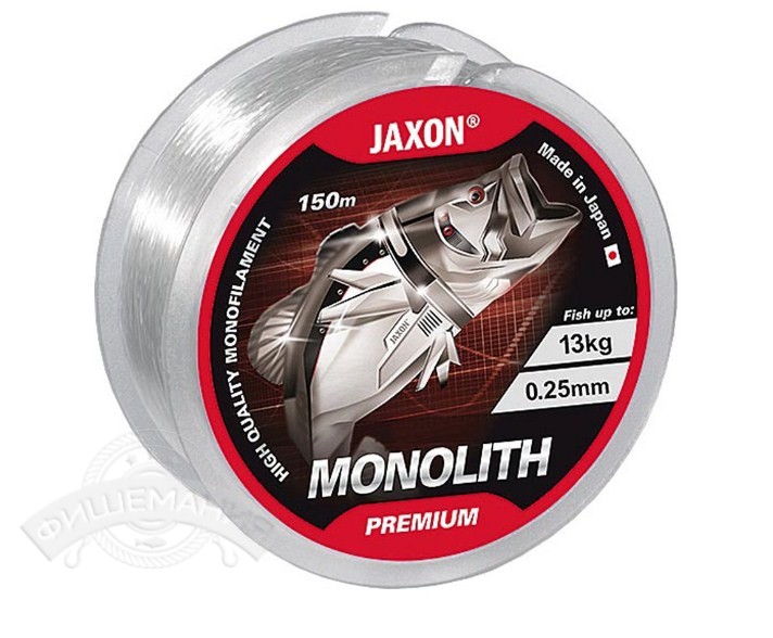 Леска рыболовная Jaxon Monolith premium 150m 