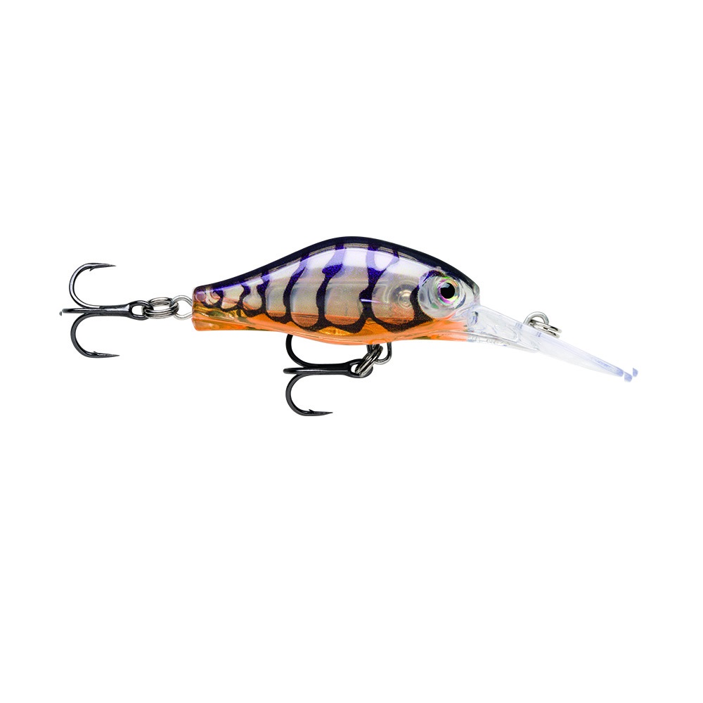 Воблер Rapala Shadow Rap Fat Jack SDRFJ04 HTY 4 см 4 гр заглубление  до 3 м