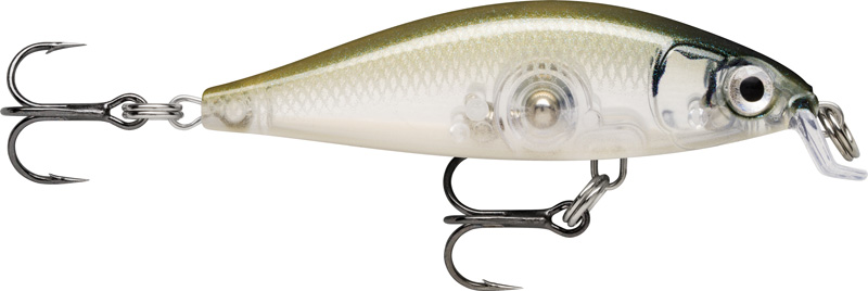 Воблер Rapala X-Light Minnow FNM05 GHSH 05 см 4 гр заглубление 0,6-0,9 м