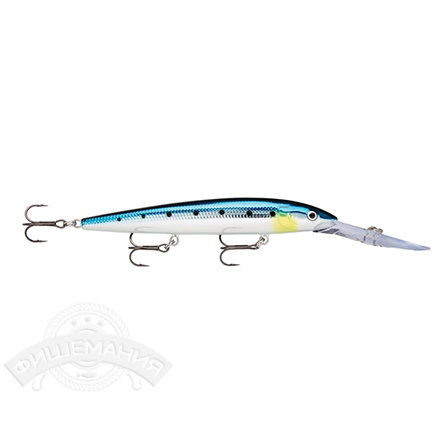 Воблер Rapala Downdeep Husky Jerk DHJ12-BSRD