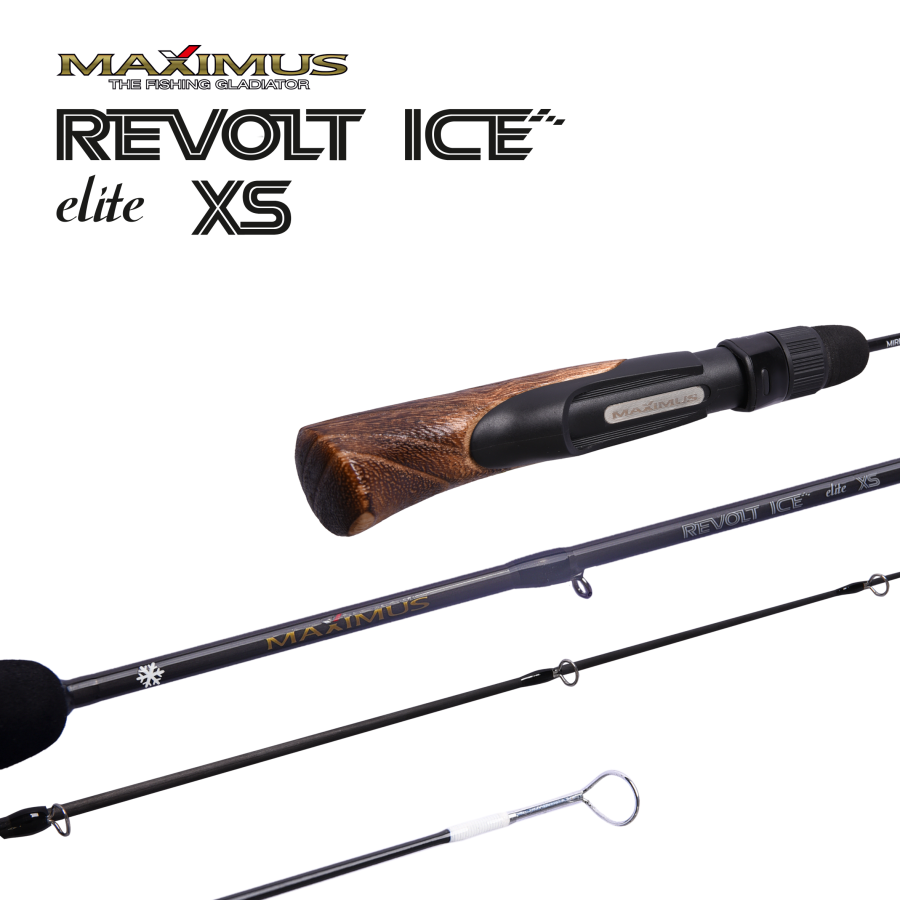 Зимняя удочка Maximus Revolt Ice XS Elite 301H 75 см тест до 90 гр