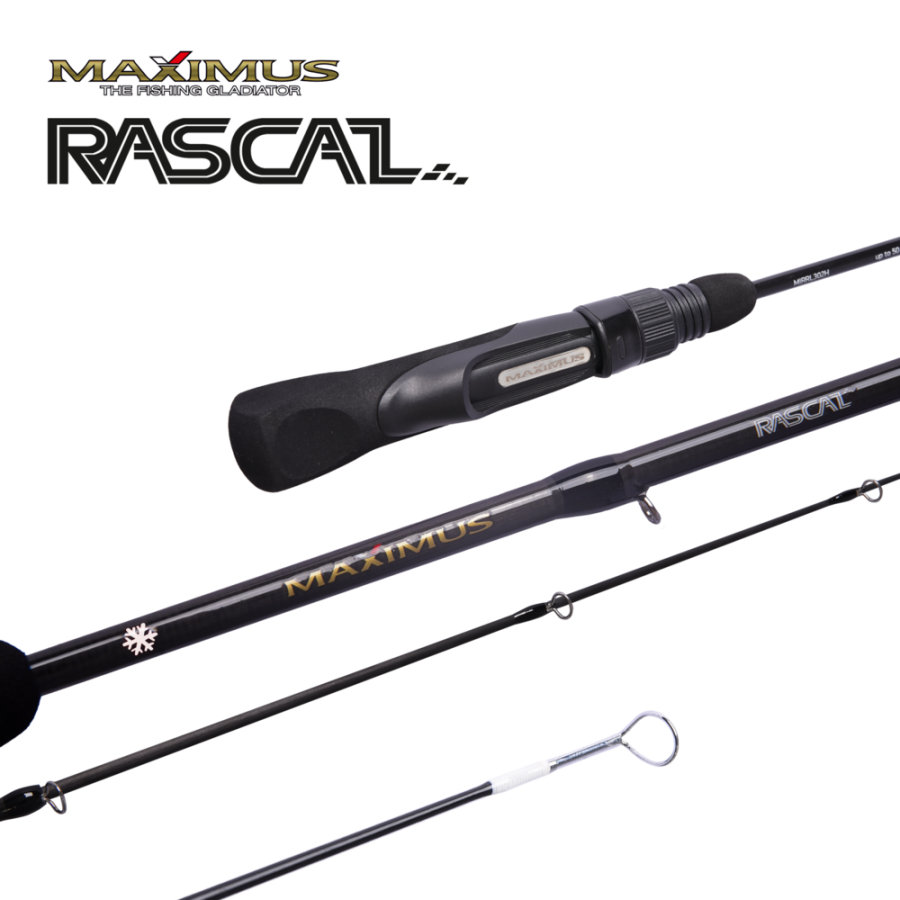 Удочка для зимней рыбалки Maximus Rascal 302XXH длина 75 см тест до 90 гр