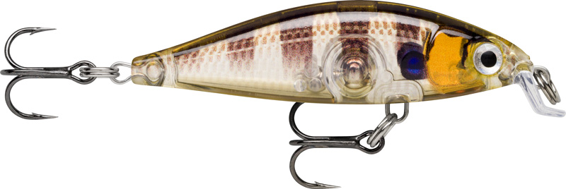 Воблер Rapala X-Light Minnow FNM05 GGIU 05 см 4 гр заглубление 0,6-0,9 м