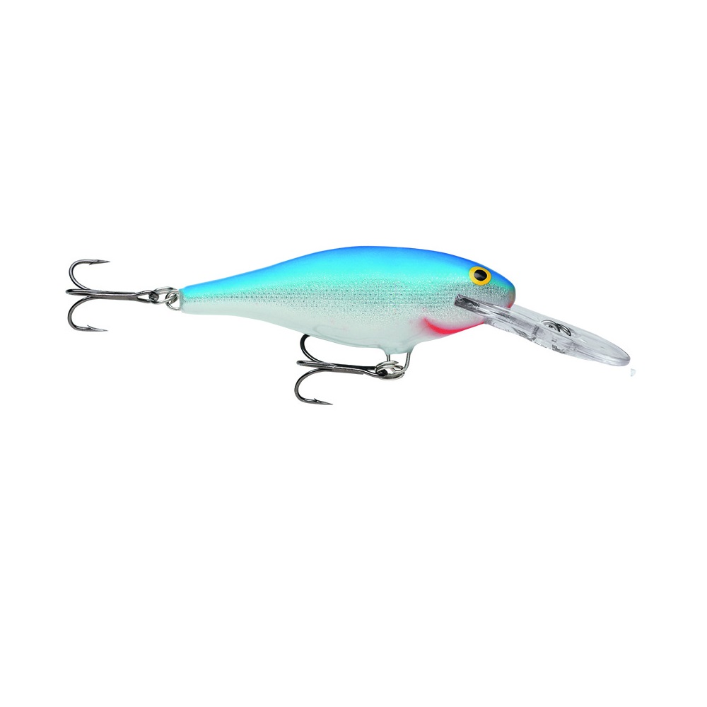 Воблер Rapala Shad Rap SR08 B 8 см 11 гр заглубление 1,5-3,3 м