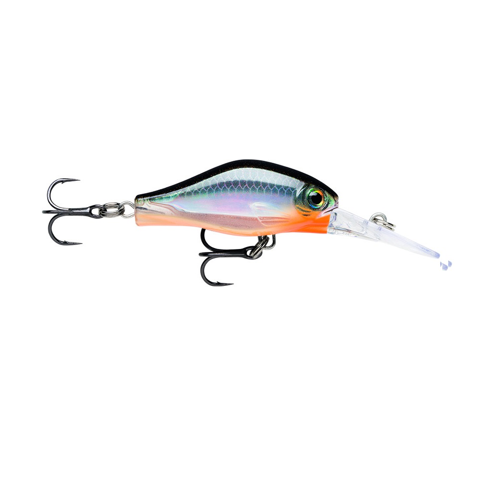 Воблер Rapala Shadow Rap Fat Jack SDRFJ04 HLW 4 см 4 гр заглубление  до 3 м