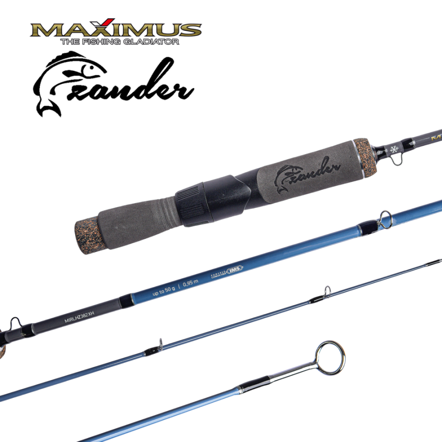 Удочка для зимней рыбалки Maximus Long Hand 382H Zander 95 см тест до 50 гр