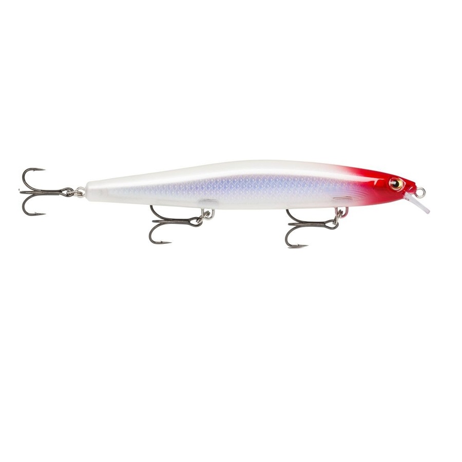 Воблер Rapala MaxRap Long Range Minnow MXLM12 FRH 12 см 20 гр заглубление  до 1,2 м