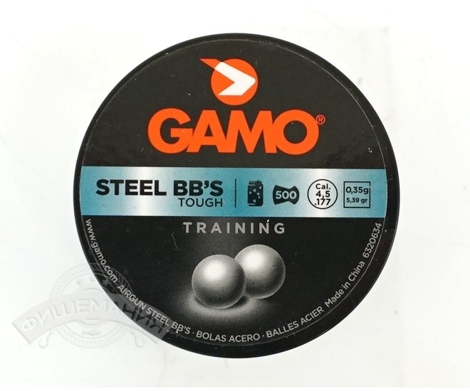 Стальные шарики GAMO BB'S 4,5мм (500шт)