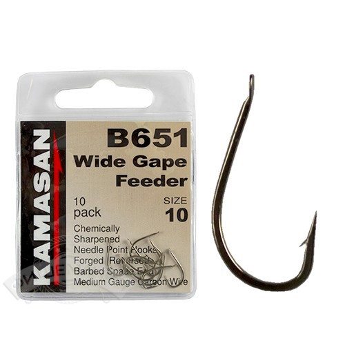 Крючки Kamasan B651 Wide Gape Feeder (10шт)