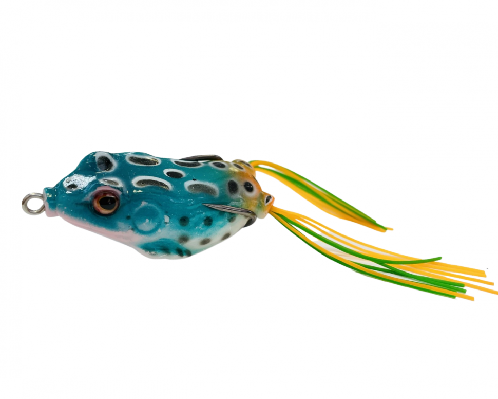 Силиконовая лягушка для рыбалки 5,5 см #008 1 шт.
