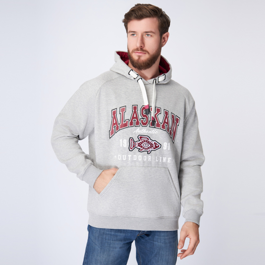 Толстовка Alaskan Promo Hoodie Gray