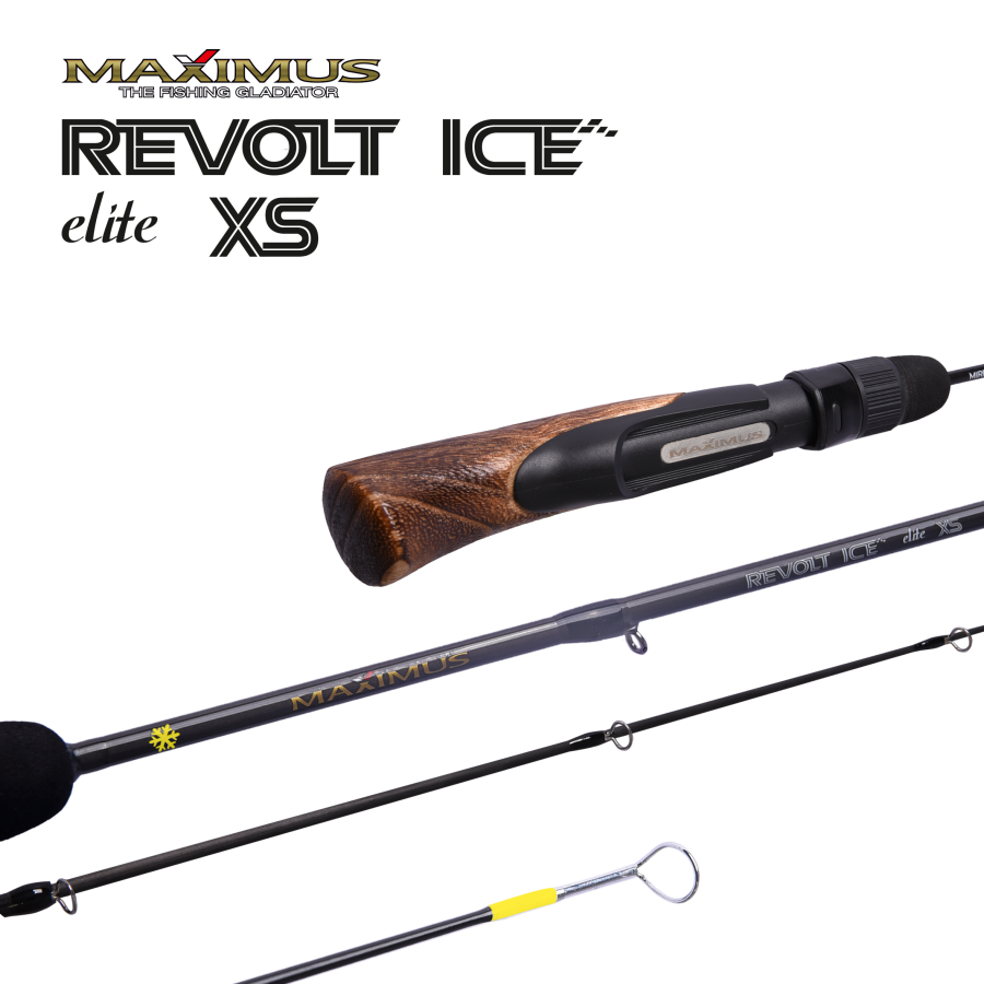 Зимняя удочка Maximus Revolt Ice XS Elite 301H 75 см тест до 50 гр