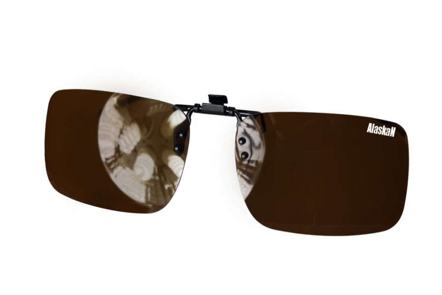Поляризационная накладка на очки Alaskan AGC-1-02 Chandler коричневые