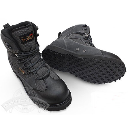 Ботинки вейдерсные Rapala ProWear с резиновой подошвой черн.