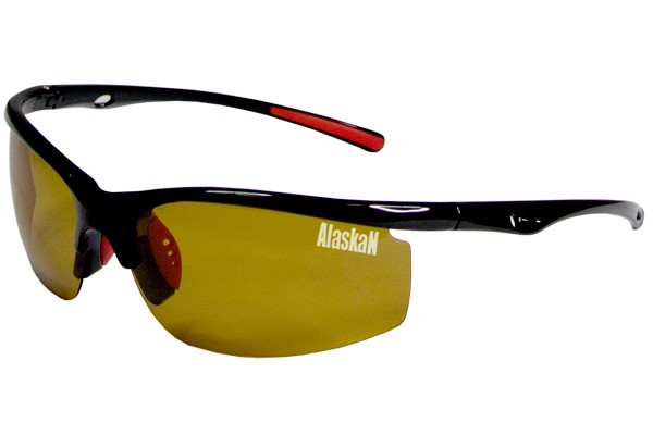 Поляризационные очки для рыбалки Alaskan AG10-01 Delta желтые в жестком чехле