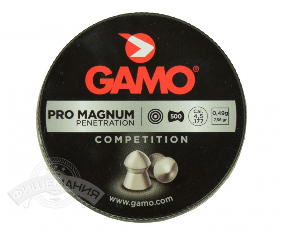 Пули пневматические GAMO PRO – MAGNUM 4,5мм (500шт)