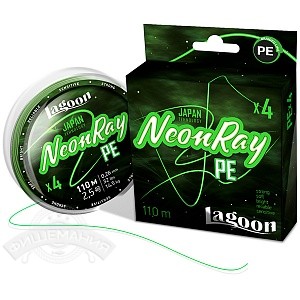 Шнур Lagoon NeonRay 110 м. fluo-green