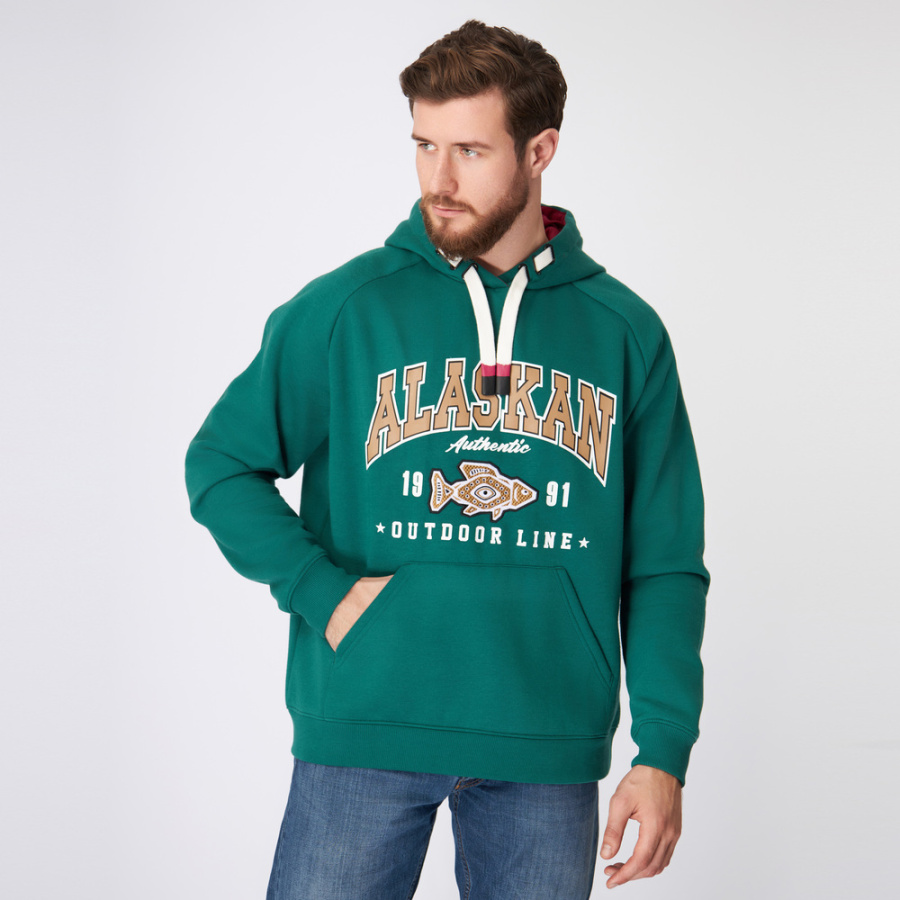 Толстовка Alaskan Promo Hoodie Green