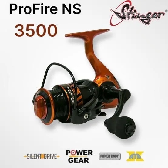 Катушка рыболовная Stinger ProFire NS 3500