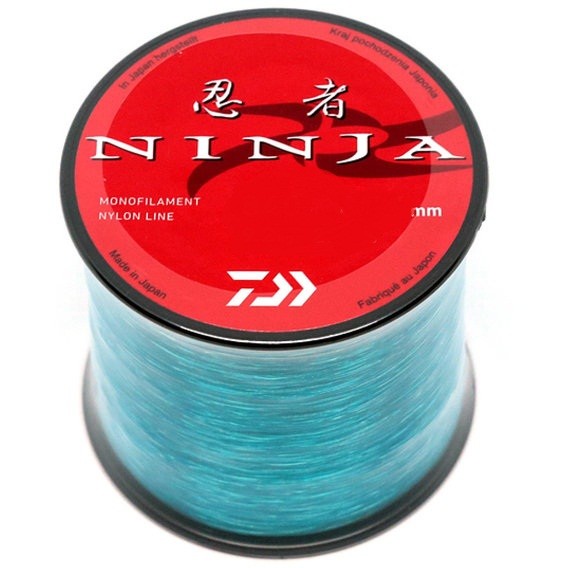 Леска в бобине рыболовная Daiwa Ninja голубая