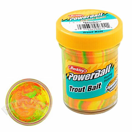 Паста  Berkley  PowerBait Biodegradable Trout Bait Rainbow