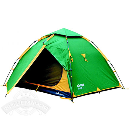 Палатка Tramp Sirius 3 зеленый