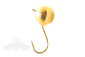 Мормышка ECOPRO DELUXE Дробинка с ушком 7мм, #002 гальваника (5 шт)