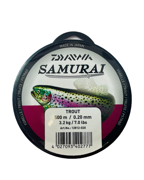 Леска рыболовная Daiwa Samurai Trout 500 м 0.20 мм 3.2 кг