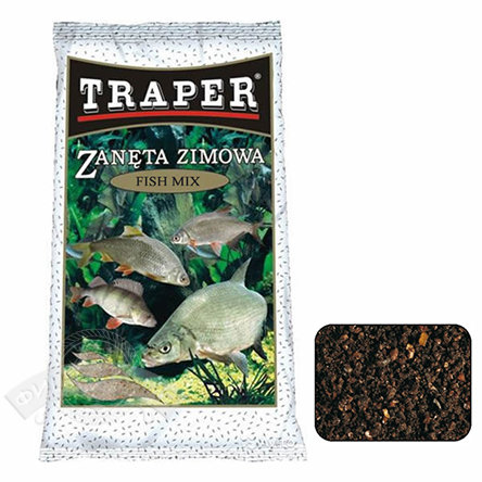 Прикормка Traper Зимняя Fish Mix (рыбная смесь) 0,75 кг.