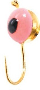 Мормышка ECOPRO DELUXE Полусфера с ушком 3мм, 4 мм #259 эпоксид + фосфорный глаз (5 шт)
