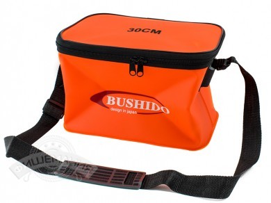 Кан рыболовный Bushido оранжевый /прямоугольный с ручкой 30*21*20  2010-30
