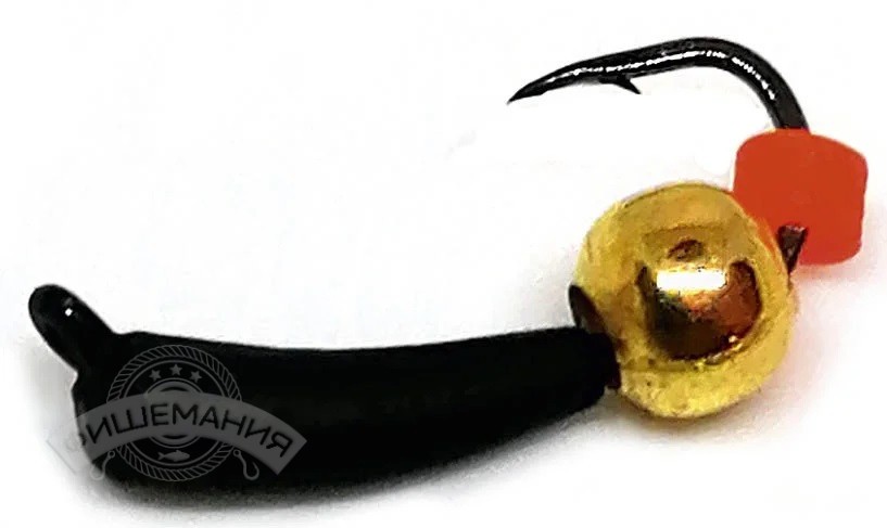 Мормышка Уралка 4, 1.2гр  (№71), с кембриком