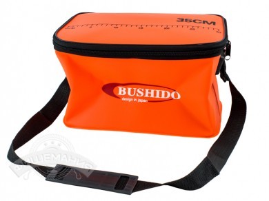Кан рыболовный Bushido оранжевый /прямоугольный с ручкой 35*22*20  2010-35