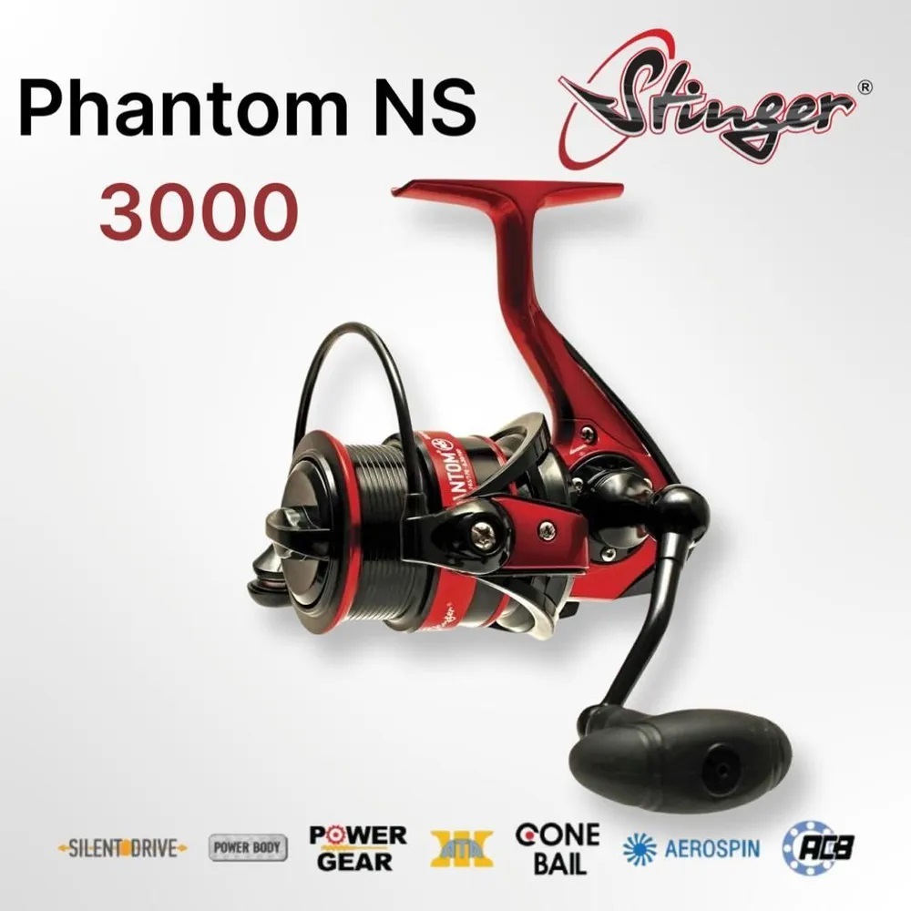 Катушка рыболовная Stinger Phantom NS 3000