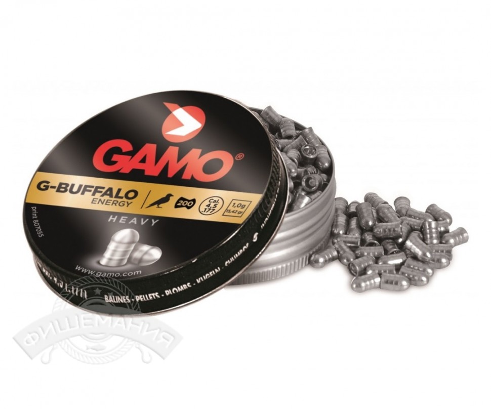 Пули пневматические GAMO G-BUFFALO 4,5мм (200шт)