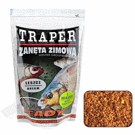 Прикормка Traper Зимняя READY Leszcz (лещ) 0,75 кг.