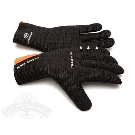 Перчатки Kinetic Super Strech Glove Black