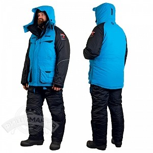 Костюм зимний Alaskan NewPolar M  синий/черный  (куртка+полукомбинезон)