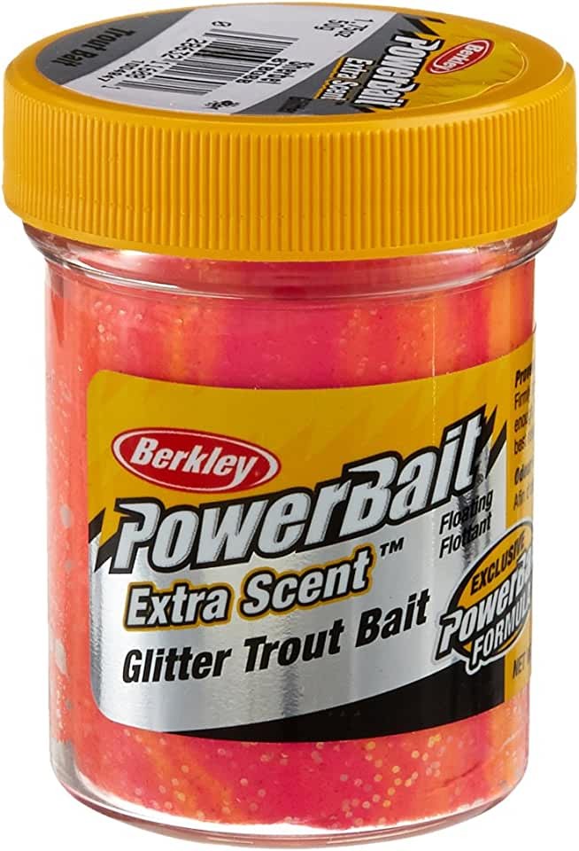 Паста форелевая Berkley PowerBait Natural Scent Glitter Trout Bait 50 гр #Sherbet