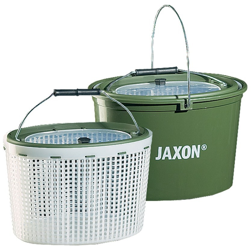 Кан рыболовный овальный Jaxon RH-165 30*22*22 см / 6 литров